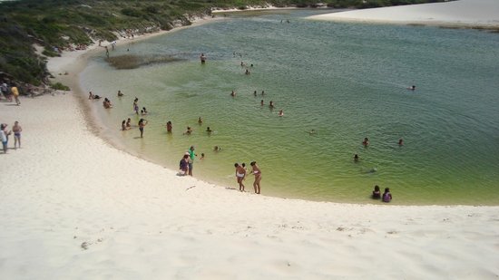 Pessoas se Divertindo no Parque Nacional Lagoa do Peixe