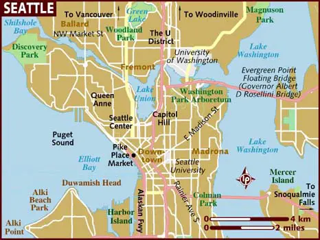 Onde Fica Seattle no Mapa?