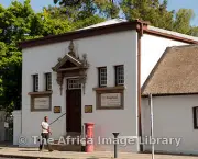First Raadsaal built in 1849 is the oldest building in Bloemfontein, South Africa