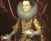 Pantoja da la Cruz, Juan (1553-1608)
Infantin Isabella Clara Eugenia von Spanien.
Lwd., 125 x 97 cm.
München, Alte Pinakothek