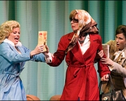 (L to R) Megan Hilty, Allison Janney and Stephanie J. Block in the world premiere of â9 to 5: The Musicalâ at the Center Theatre Group/Ahmanson Theatre, Los Angeles Music Center, through October 19, 2008.  Directed by Joe Mantello, â9 to 5: The Musicalâ has music and lyrics by Dolly Parton, book by Patricia Resnick and choreography by Andy Blankenbuehler.  For tickets, call (213) 628-2772 or visit www.CenterTheatreGroup.org. 
Contact:  CTG Press â (213) 972-7376 
Photo by Craig Schwartz.