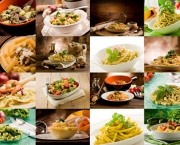 Italian Pasta Collage