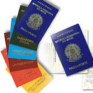 Retire o passaporte