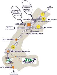 Mapa Parque Carlos Botelho