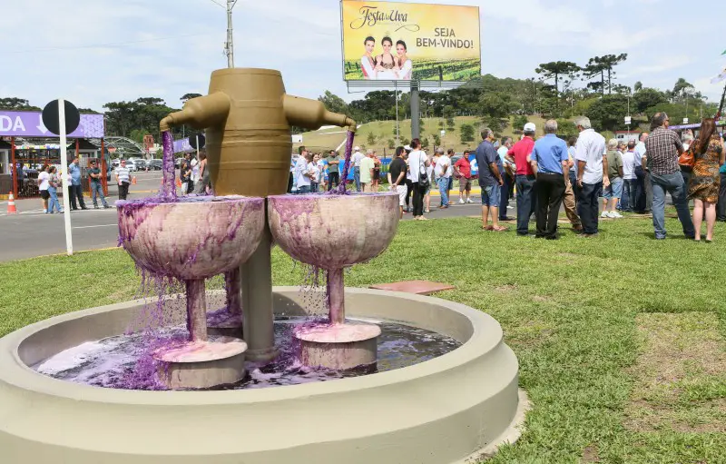 Entrada da Festa da Uva - Caxias do Sul-RS