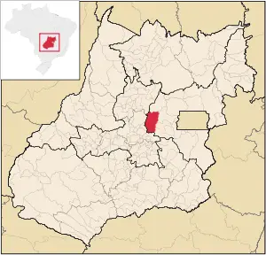 Pirenópolis no Mapa 