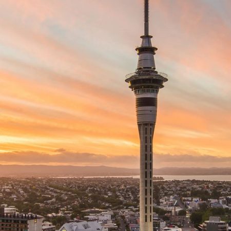 Sky Tower em Auckland