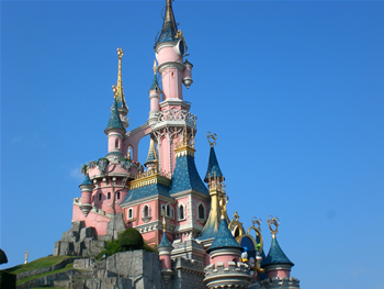 Castelo e Disneylândia Francesa