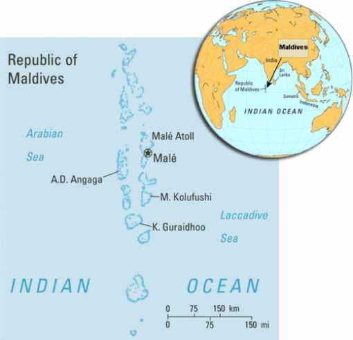 Geografia das Maldivas