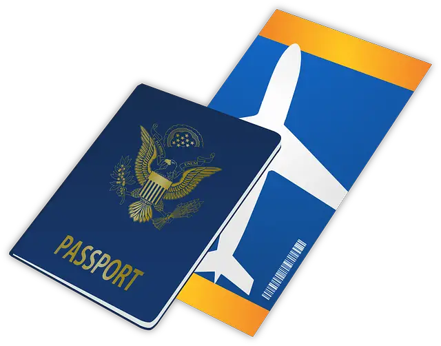 Ilustração de um Passaporte